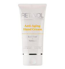 Robanda crema de manos con retinol, textura suave para piel más lisa.