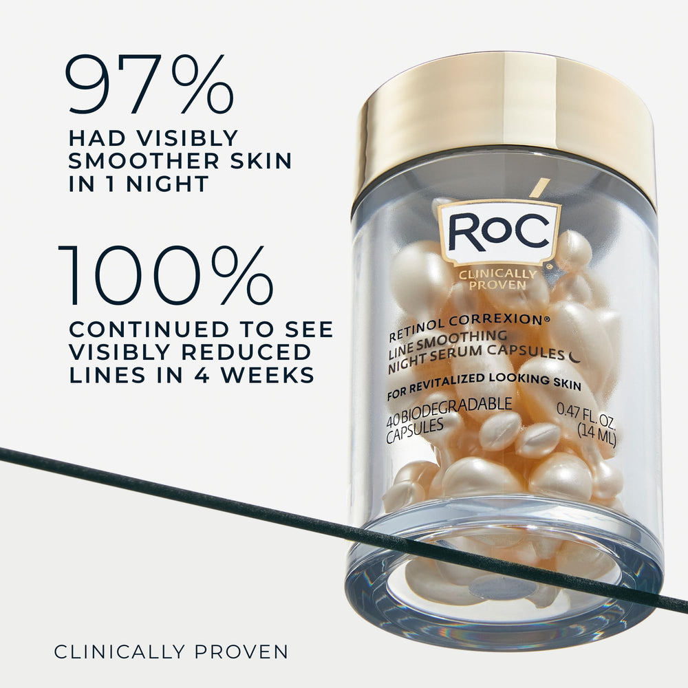 RoC Retinol Correxion unscented label suitable for sensitive skin routines.