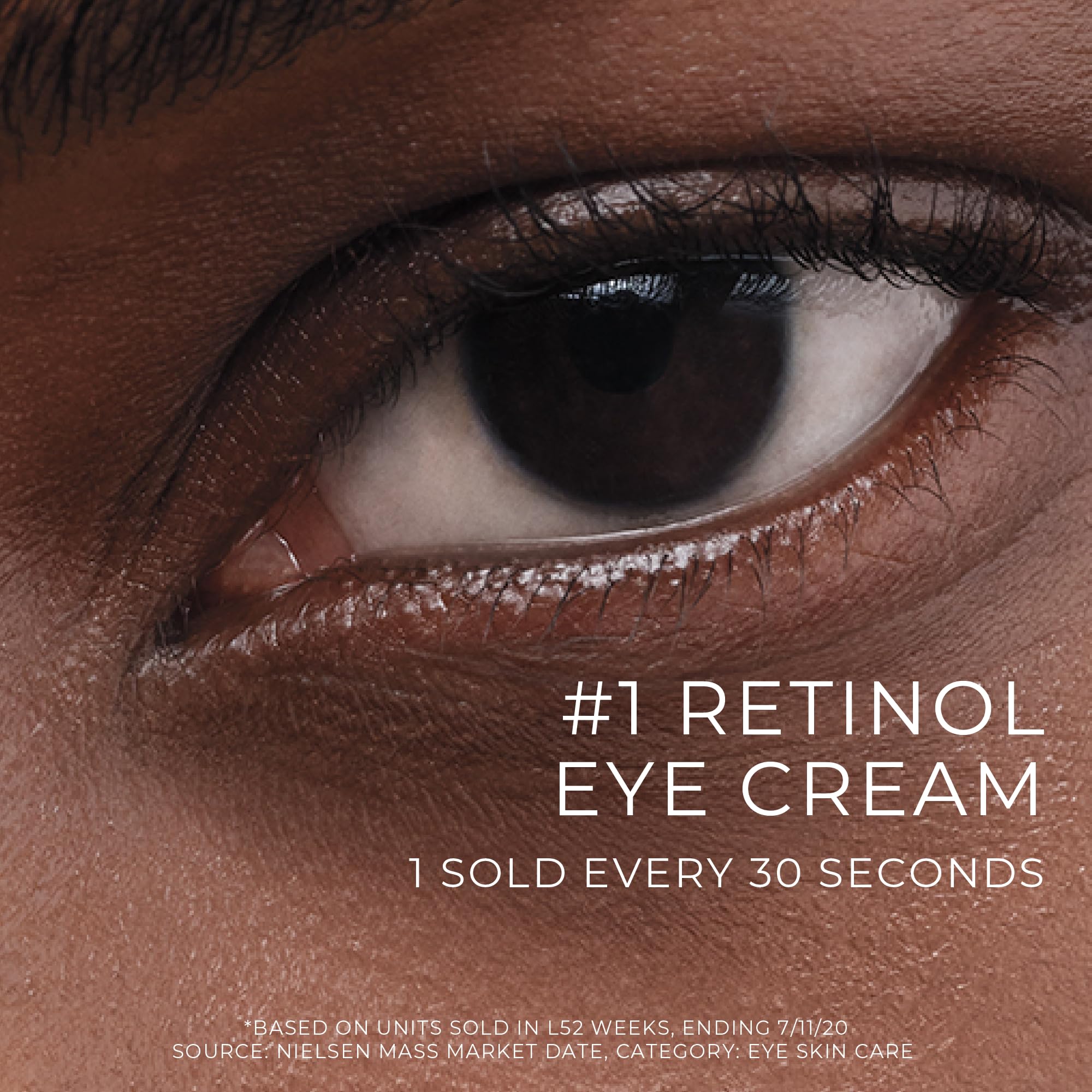 RoC crema de ojos retinol uso diario para contorno más saludable