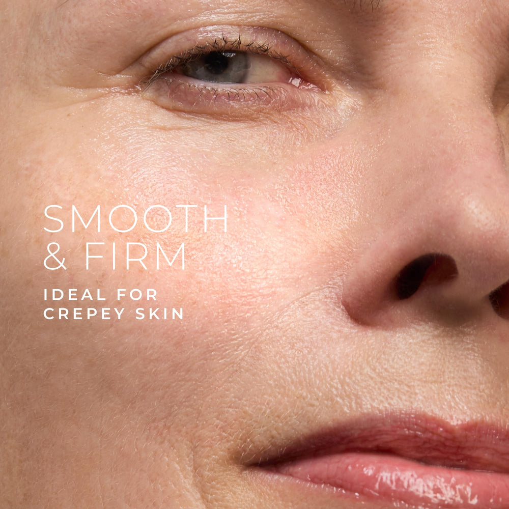 RoC Crepe Repair decollete care improves suppleness around the chest area.
