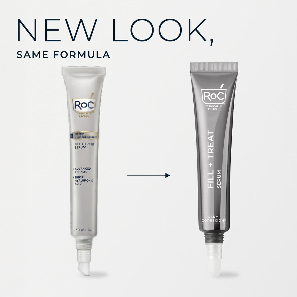 RoC Derm Correxion serum pump enables controlled, precise application to target lines.