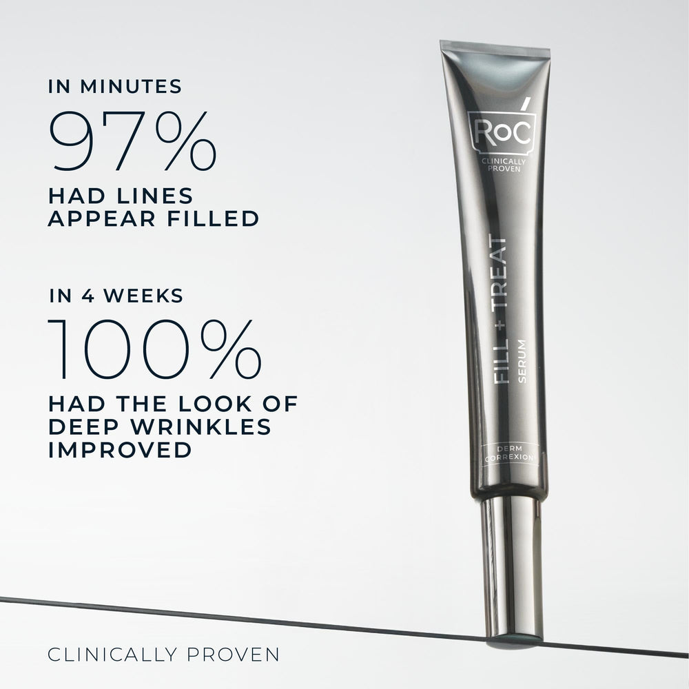 RoC Derm Correxion label highlights fragrance-free, dermatologist-tested formula.