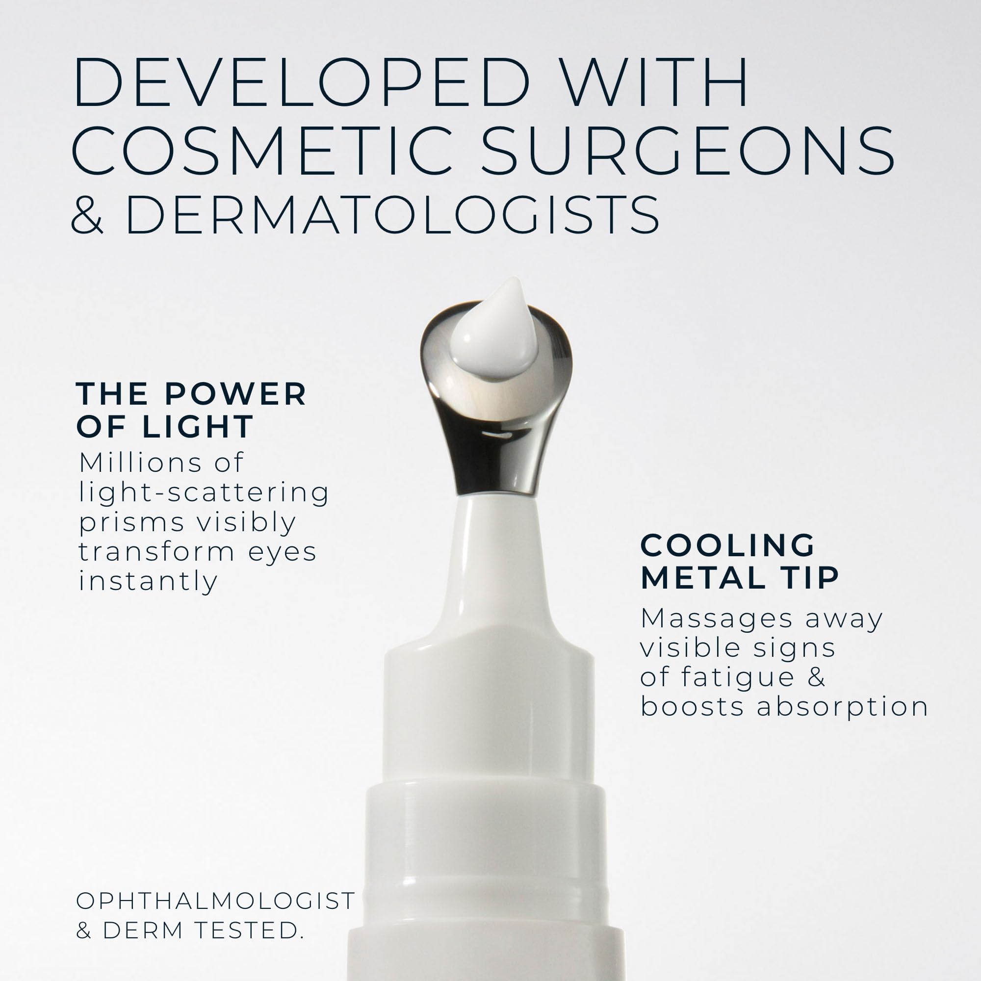 Red-tones targeting addresses redness around the eye area