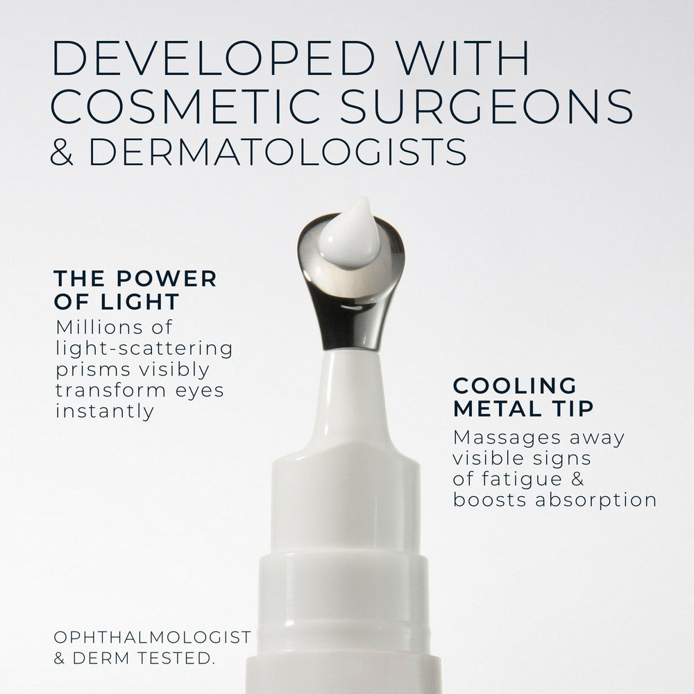 Red-tones targeting addresses redness around the eye area