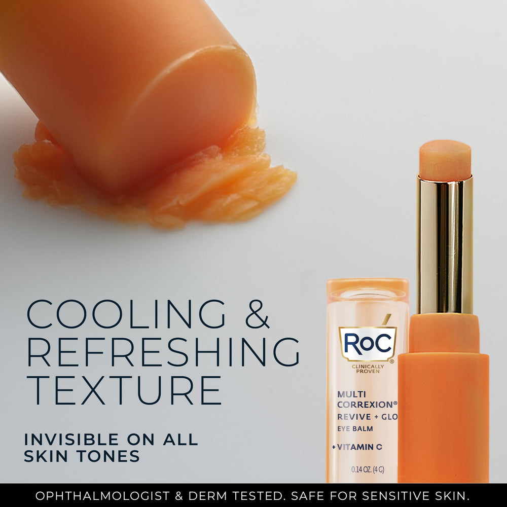 RoC dermatologist and ophthalmologist tested visual emphasizes sensitive-skin safety