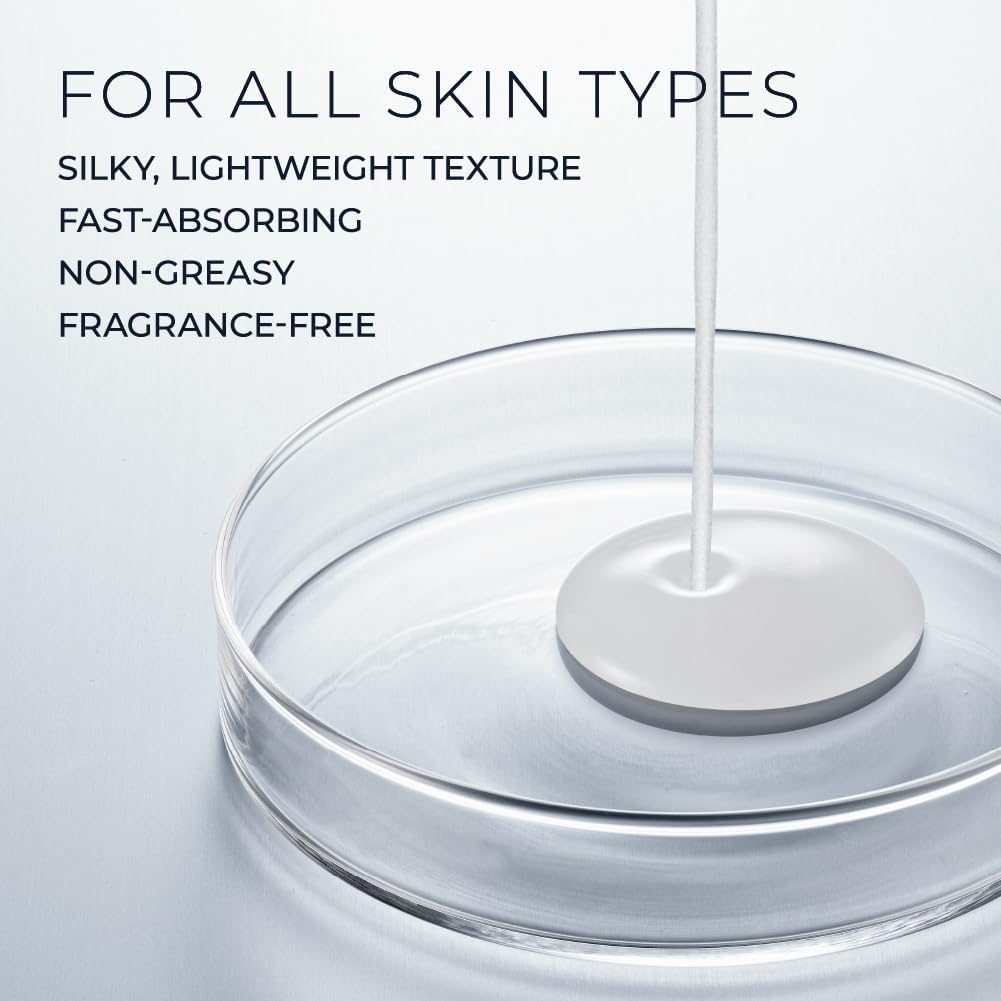 RoC Hydration+ Serum being applied to the face for hydration