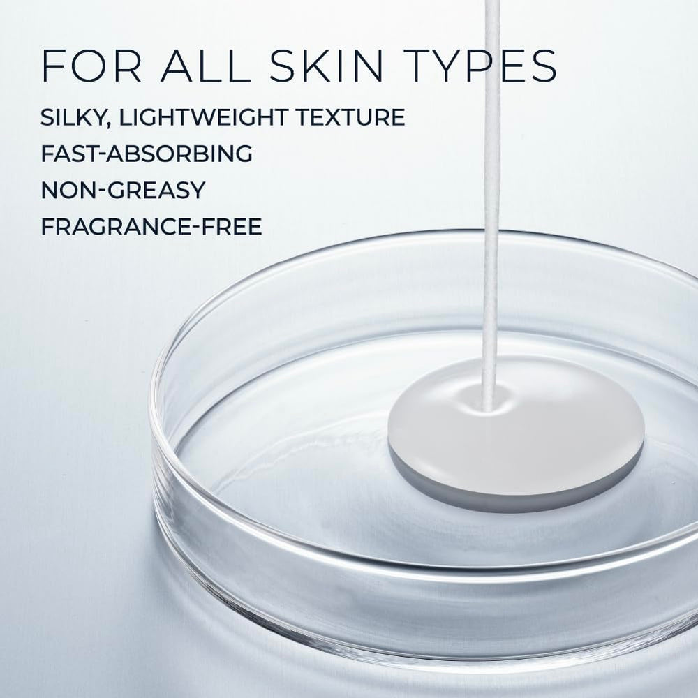 RoC Hydration+ Serum being applied to the face for hydration