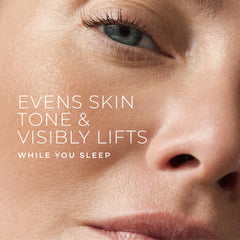 RoC night cream being spread on skin to show smooth absorption