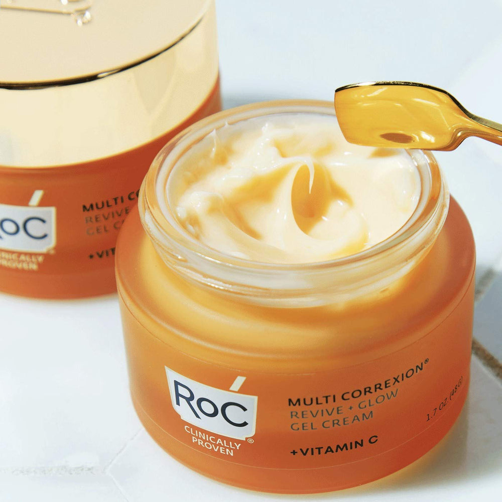 RoC Revive + Glow cuidado diario del rostro sin aceite