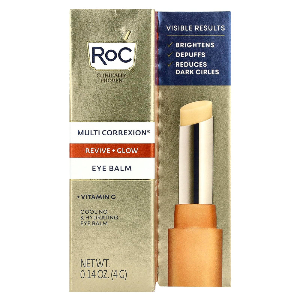 RoC Multi Correxion Revive & Glow Eye Balm brightens and depuffs under-eye skin.