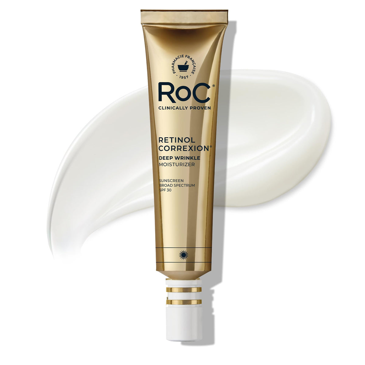 RoC Retinol Correxion, crema diaria para arrugas, suaviza líneas de expresión visibles.