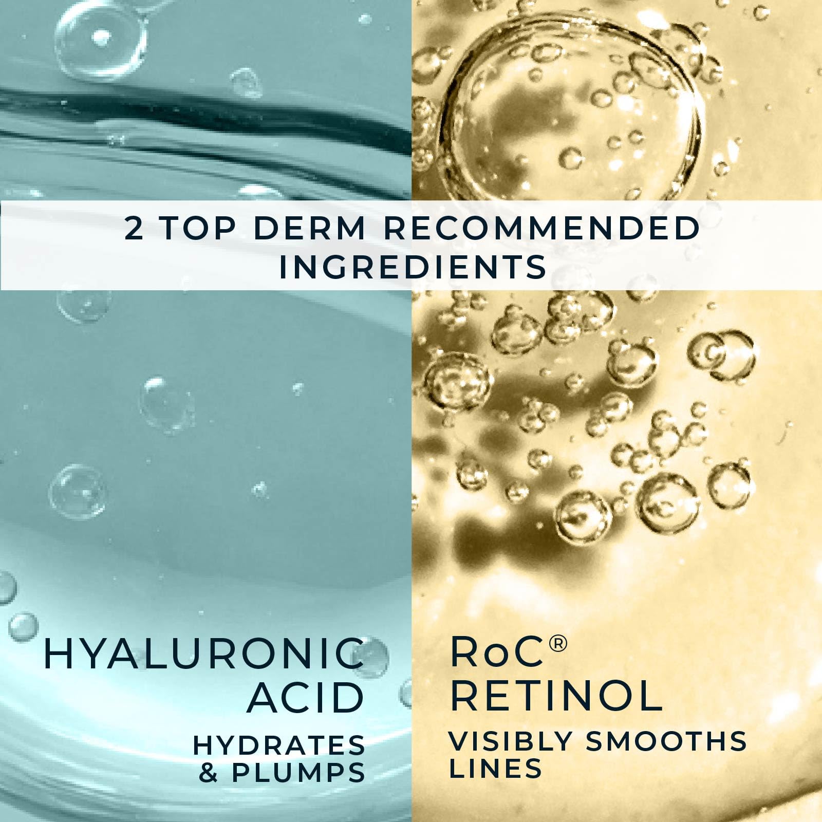 RoC night-time routine usage shown for daily regimen