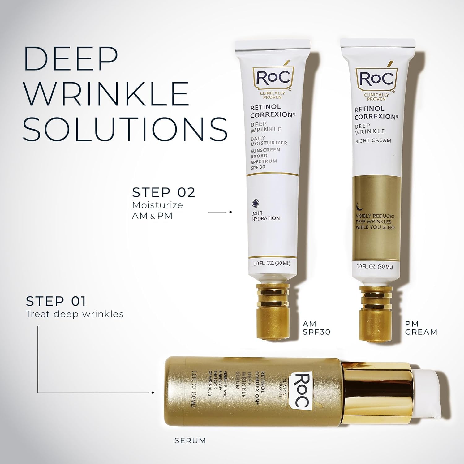 RoC Retinol Correxion formula no grasa y no comedogenica.