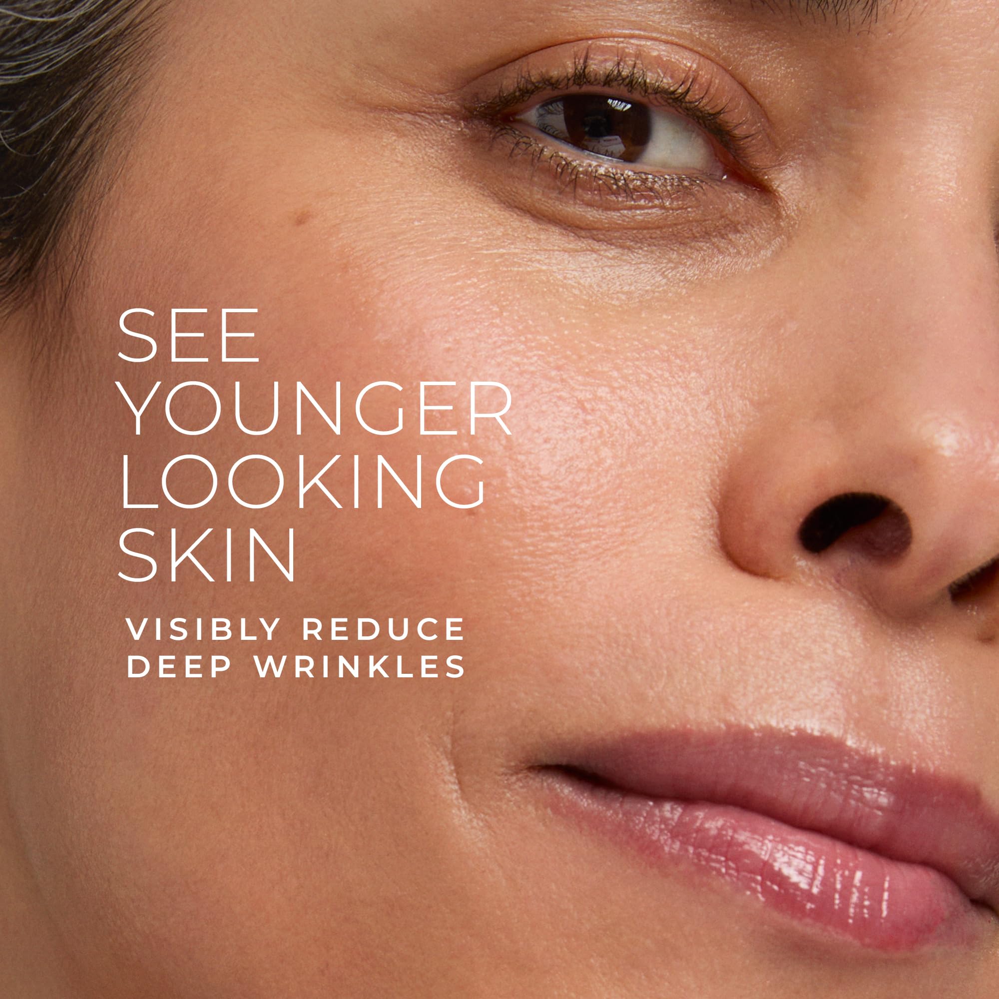 RoC Retinol Correxion serum swirl on skin suggests texture refinement