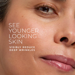 RoC Retinol Correxion serum swirl on skin suggests texture refinement