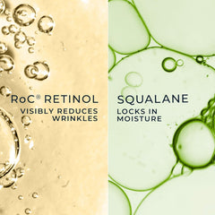 RoC Retinol Correxion, textura sedosa, ideal para uso nocturno.