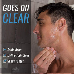 Rocky Mountain gel supports full shaves and beard maintenance