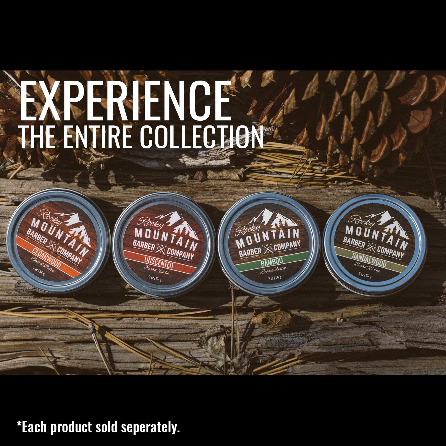 Rocky Mountain Barber Company Cedarwood Beard Balm fits in your grooming kit.