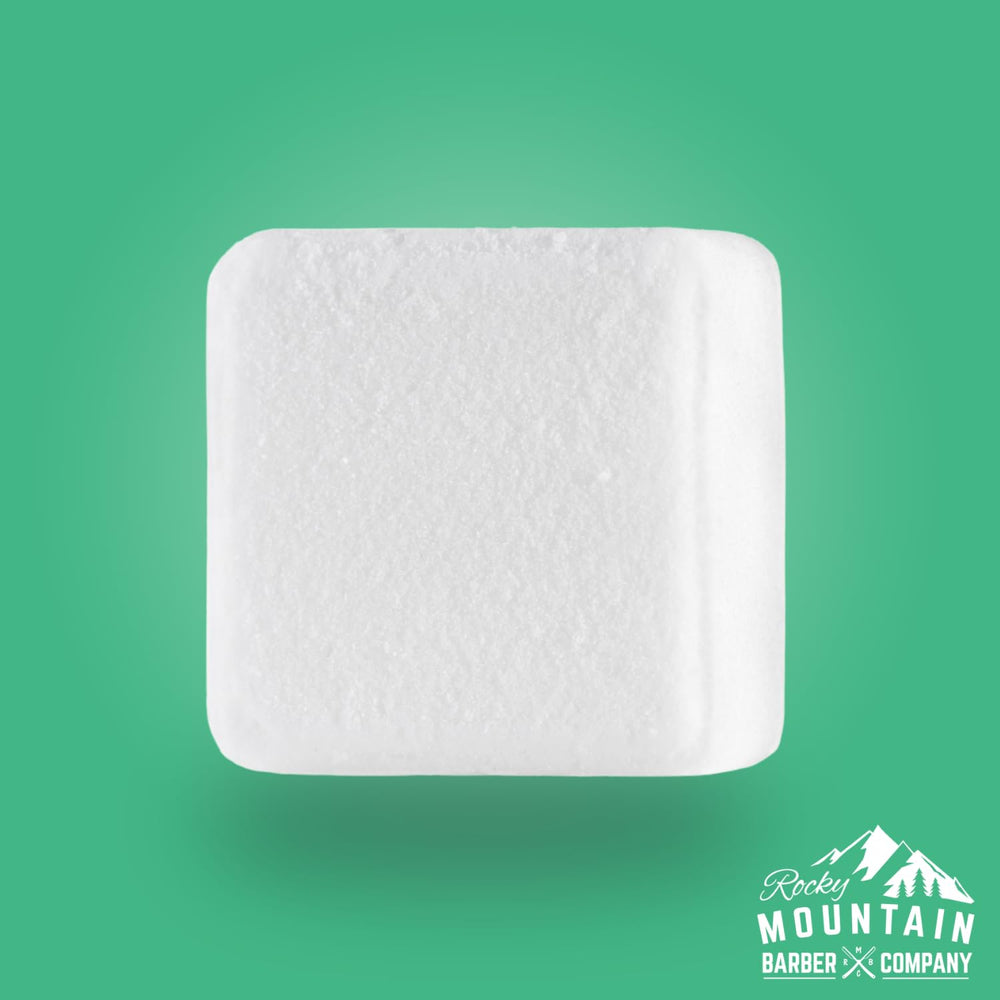 Aroma mentolado y eucalipto de Mountain Mint para revitalizar la ducha.