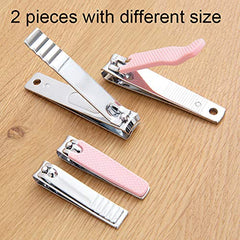 Rocutus nail clippers large and small offer versatile nail grooming