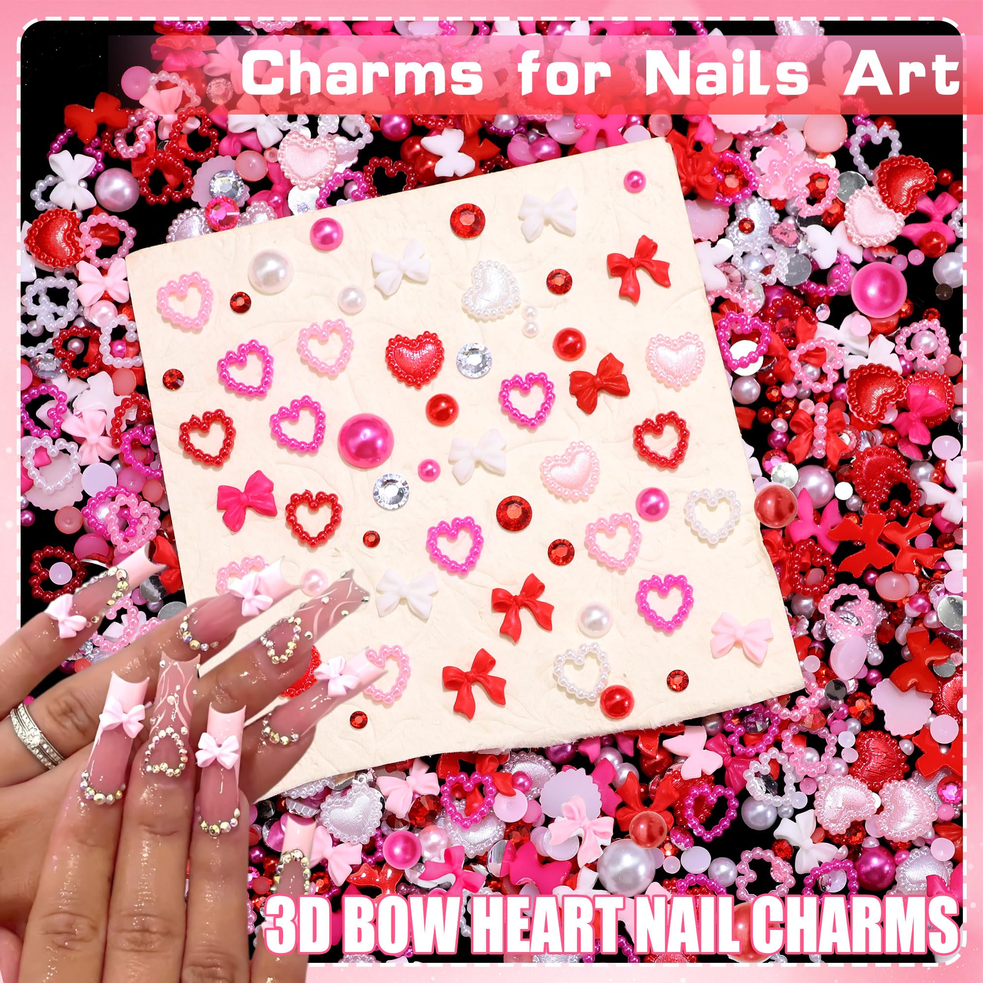 RODAKY nail art valentines decor collection for creative designs