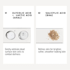 Rodan + Fields Reverse Deep Exfoliating Cleanser rinse-off leaves smooth skin.