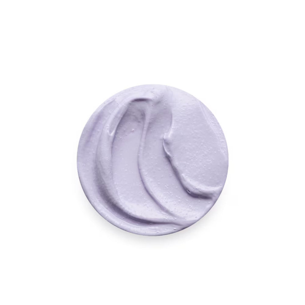 Close-up of foam texture showing gentle exfoliation for blemish-prone skin.