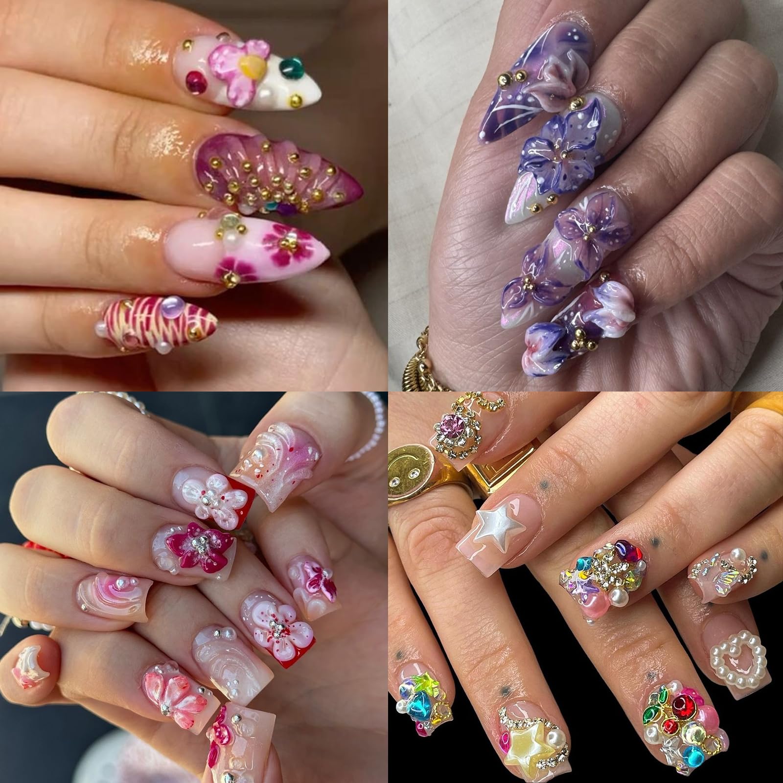 ROFIBUT detalles brillantes para manicura que realzan cualquier estilo.