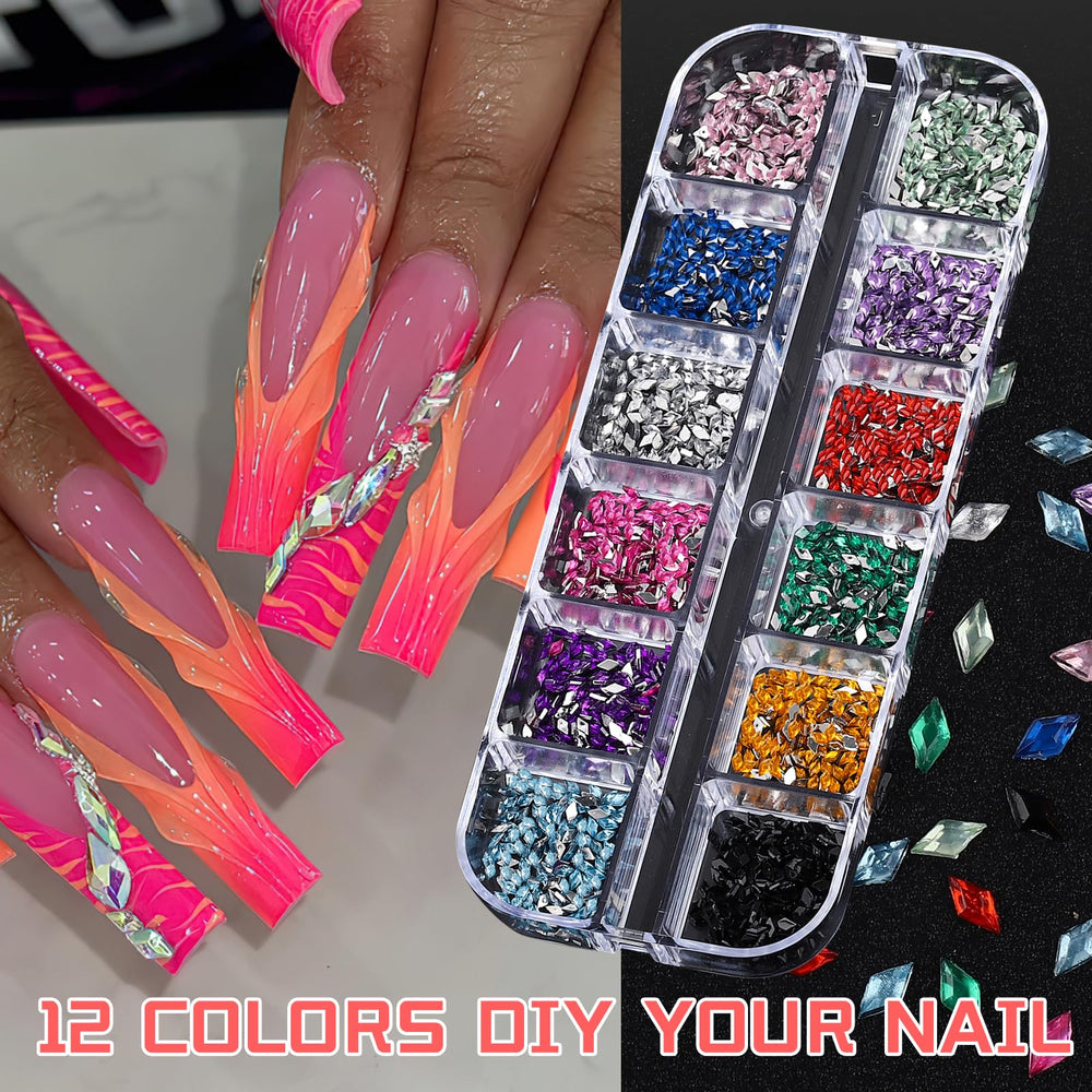 ROFIBUT pearl-inspired 3D charms add luxe nail accents