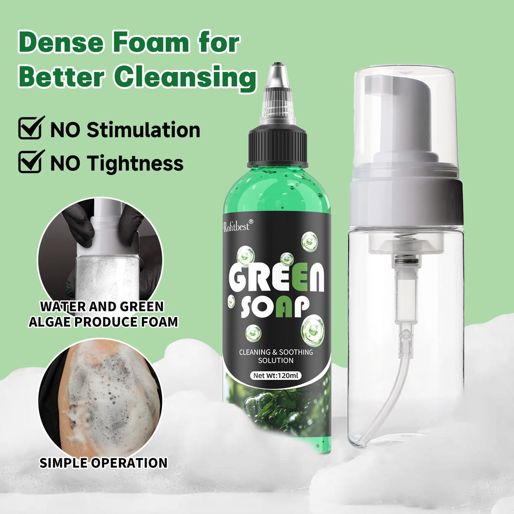 Rofitbest dosificador kit verde tatuaje: espuma con control.