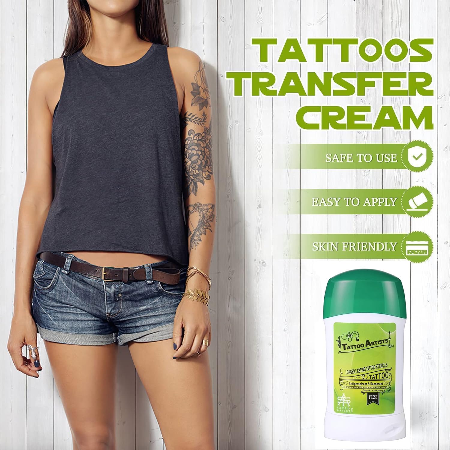 Rofitbest gel traslado tatuaje duradero, mantiene el diseño claro durante la sesión