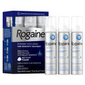 Rogaine Men’s 5% Minoxidil Foam for Hair Regrowth – Unscented, 3-Month Supply (3 x 2.11 oz)