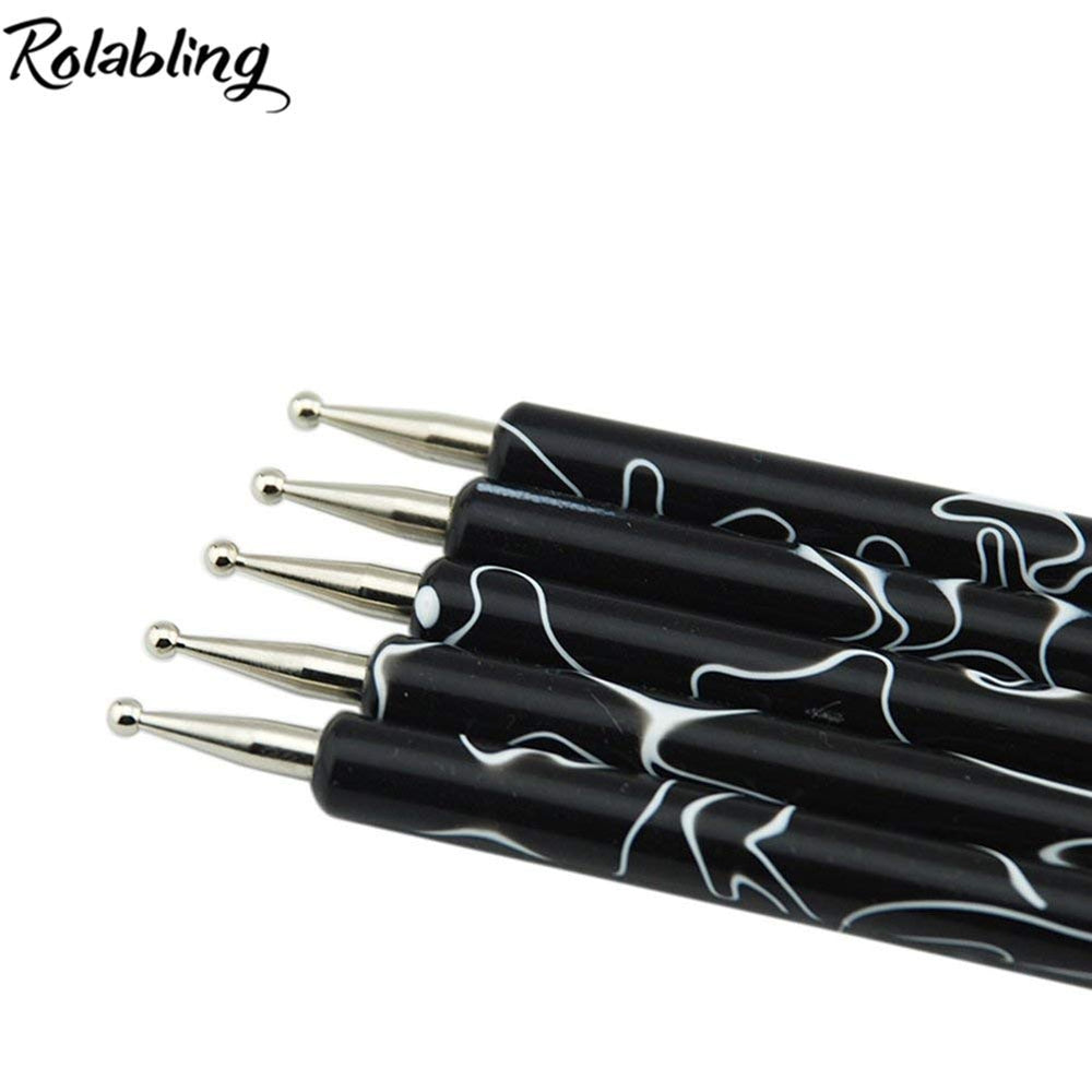 Rolabling embossing stylus for clean patterns and texture