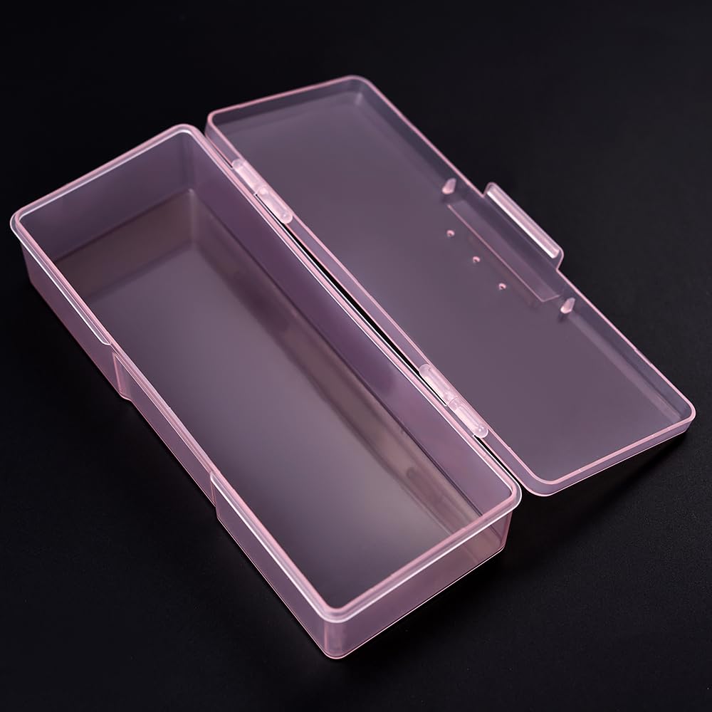 Rolabling pink storage box blends style with practical organization.