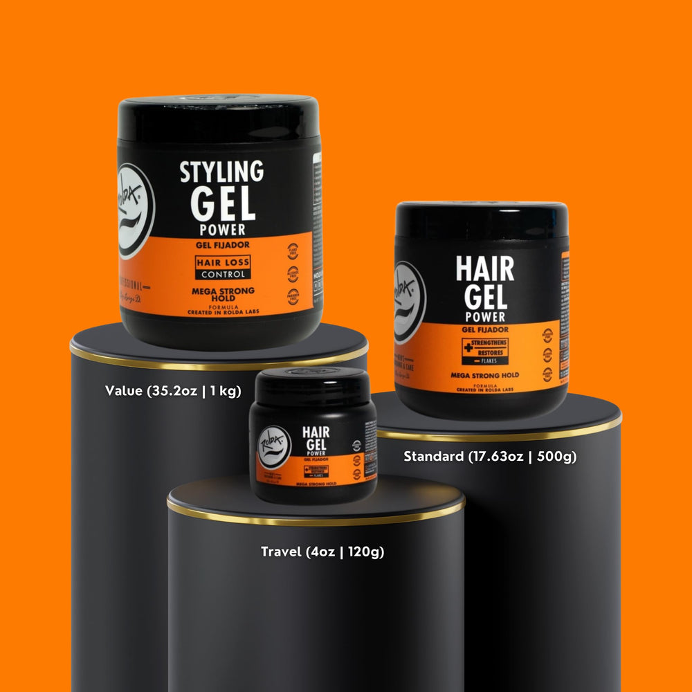 Rolda Power Styling Gel, acabado mojado gracias a su base de agua.