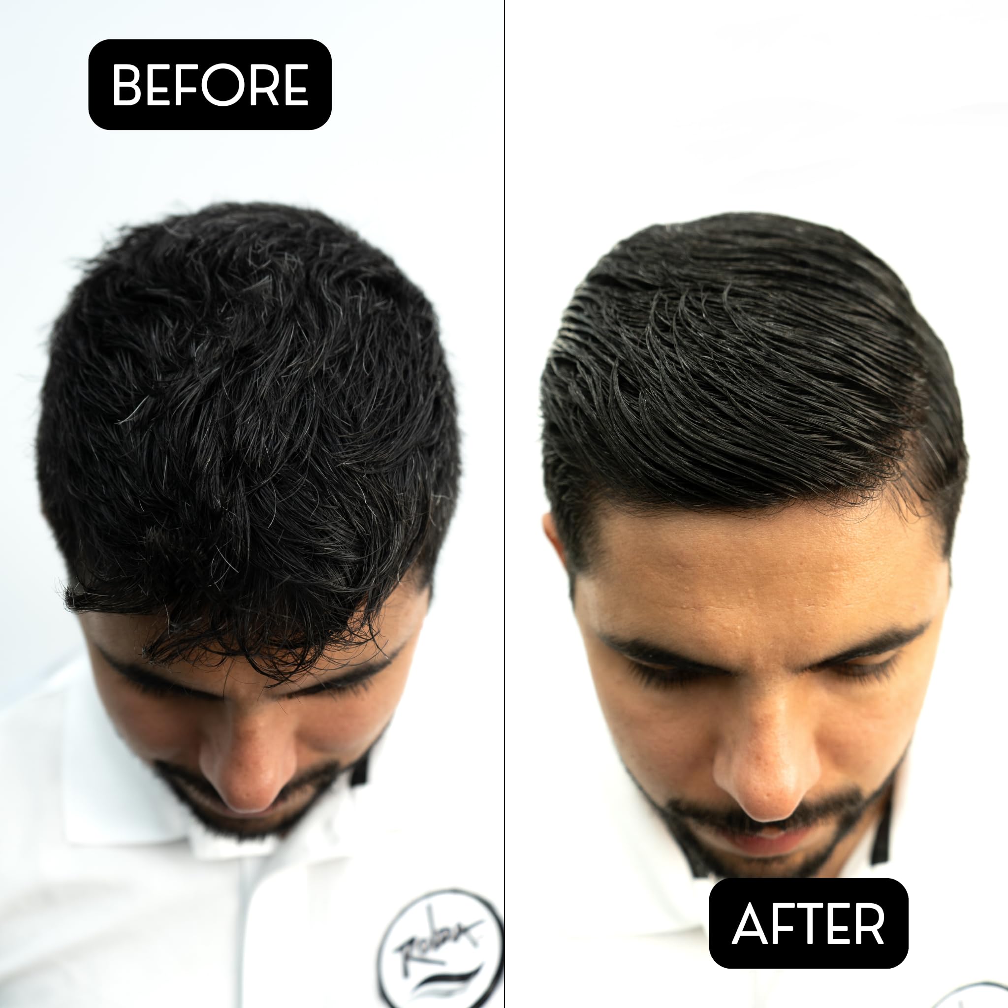 Rolda Power Styling Gel, fijación extrema con brillo mojado sostenido.