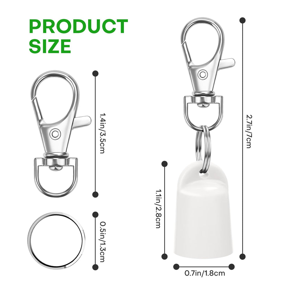 Rolitwils lip balm keychain attachment offers on-the-go convenience for quick lip care.