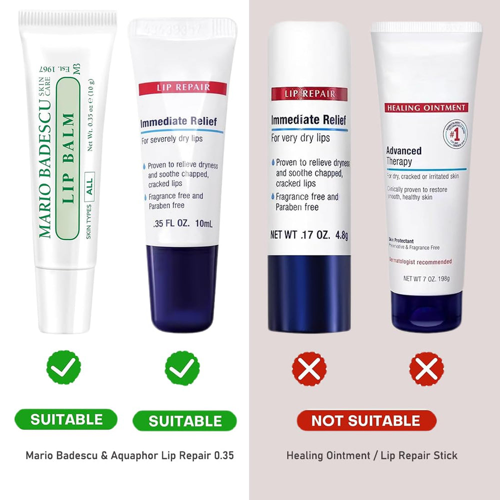 Rolitwils polypropylene cap keeps Aquaphor Lip Repair secure and snag-free on your everyday carry.