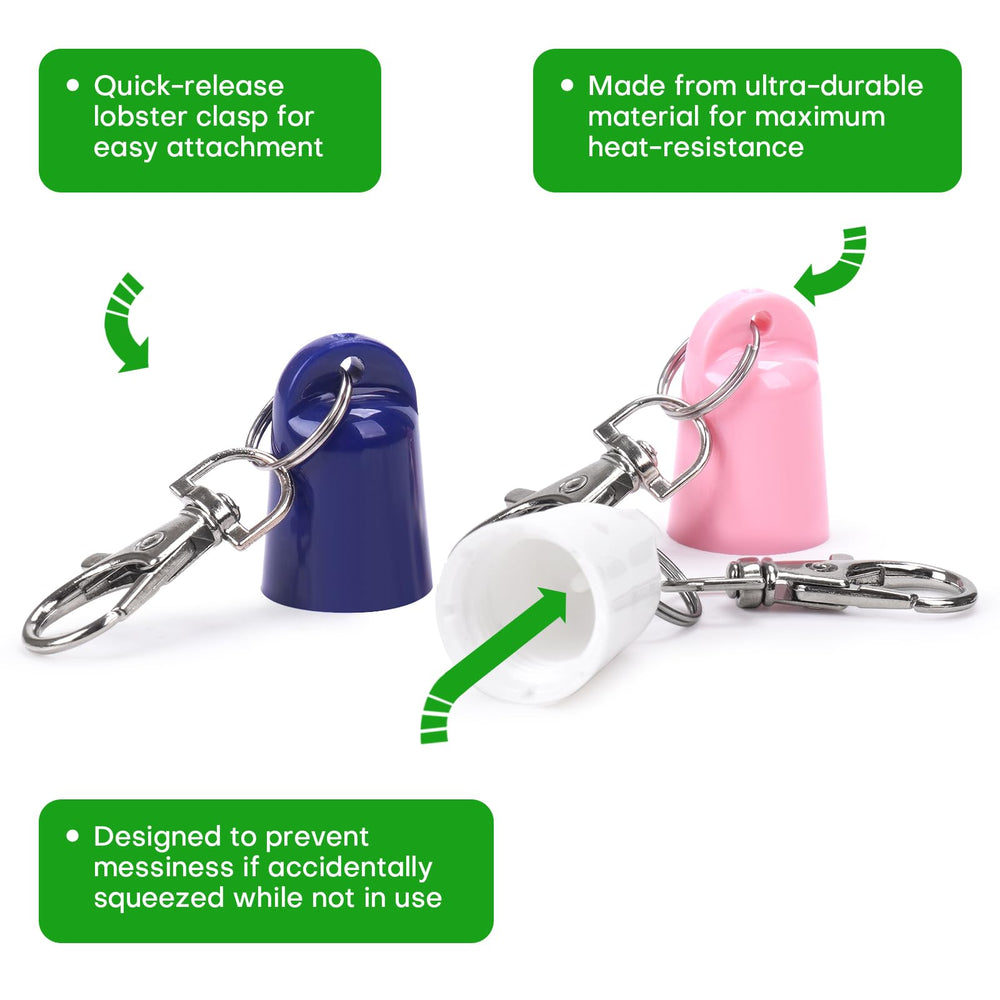 Rolitwils stylish keychain accessory blends with bags and belts.