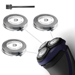 RF RollingFit SH30 replacement heads pack—three heads for easy Philips compatibility.