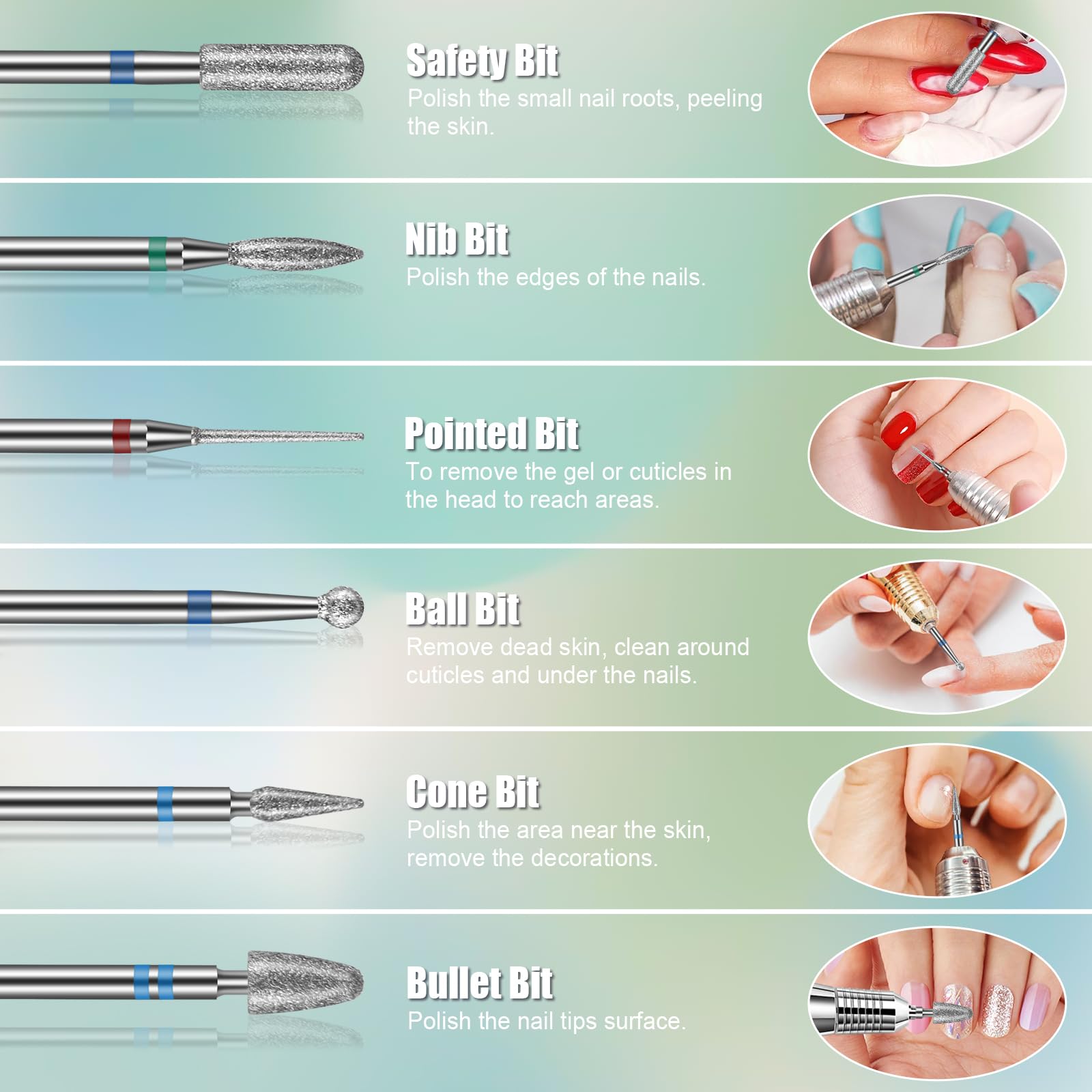 Rolokit ceramic efile bits offer smooth cuts with heat resistance for safe shaping.