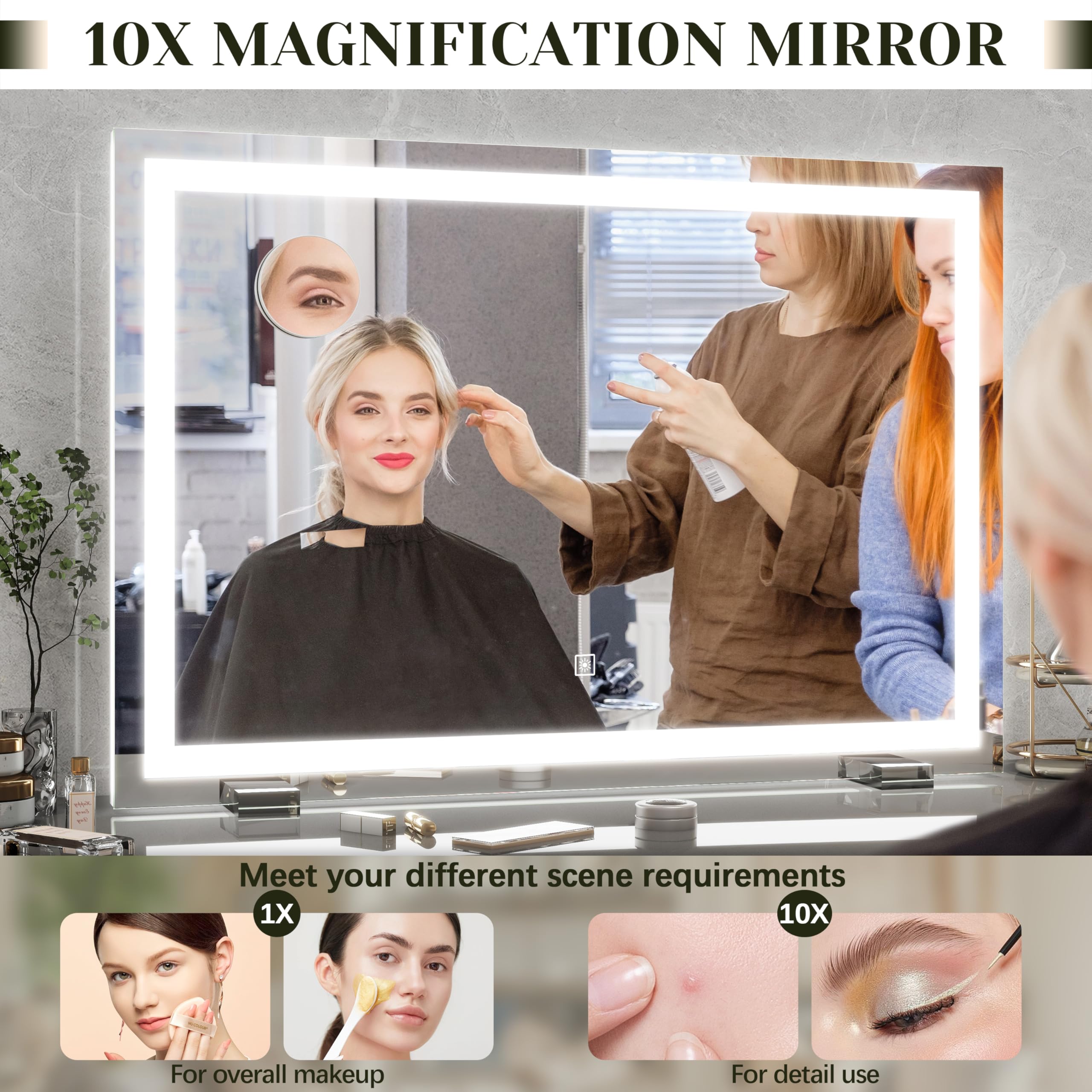 ROLOVE full view helps check outfits and makeup in one glance.