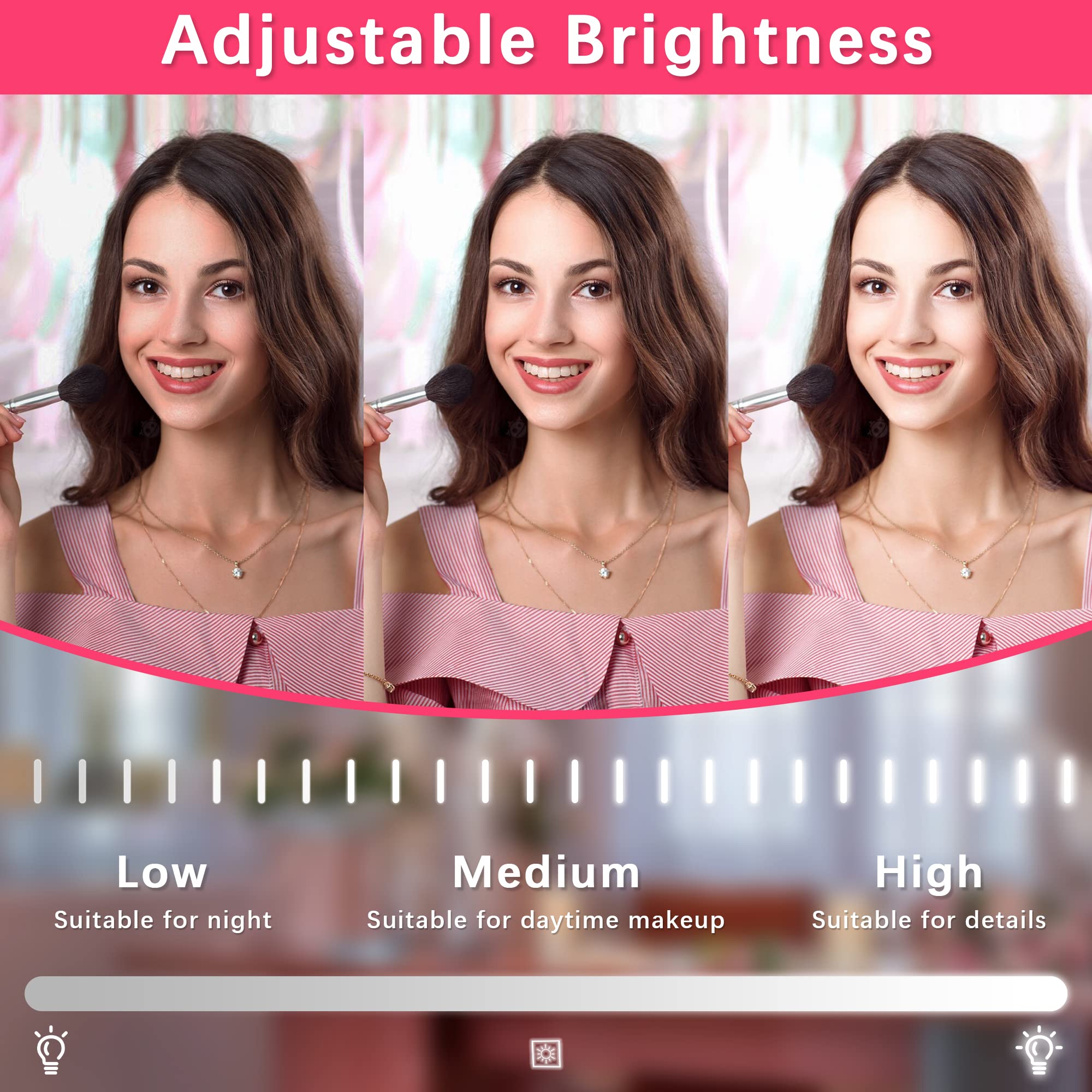 ROLOVE smart touch control for quick brightness and color adjustments