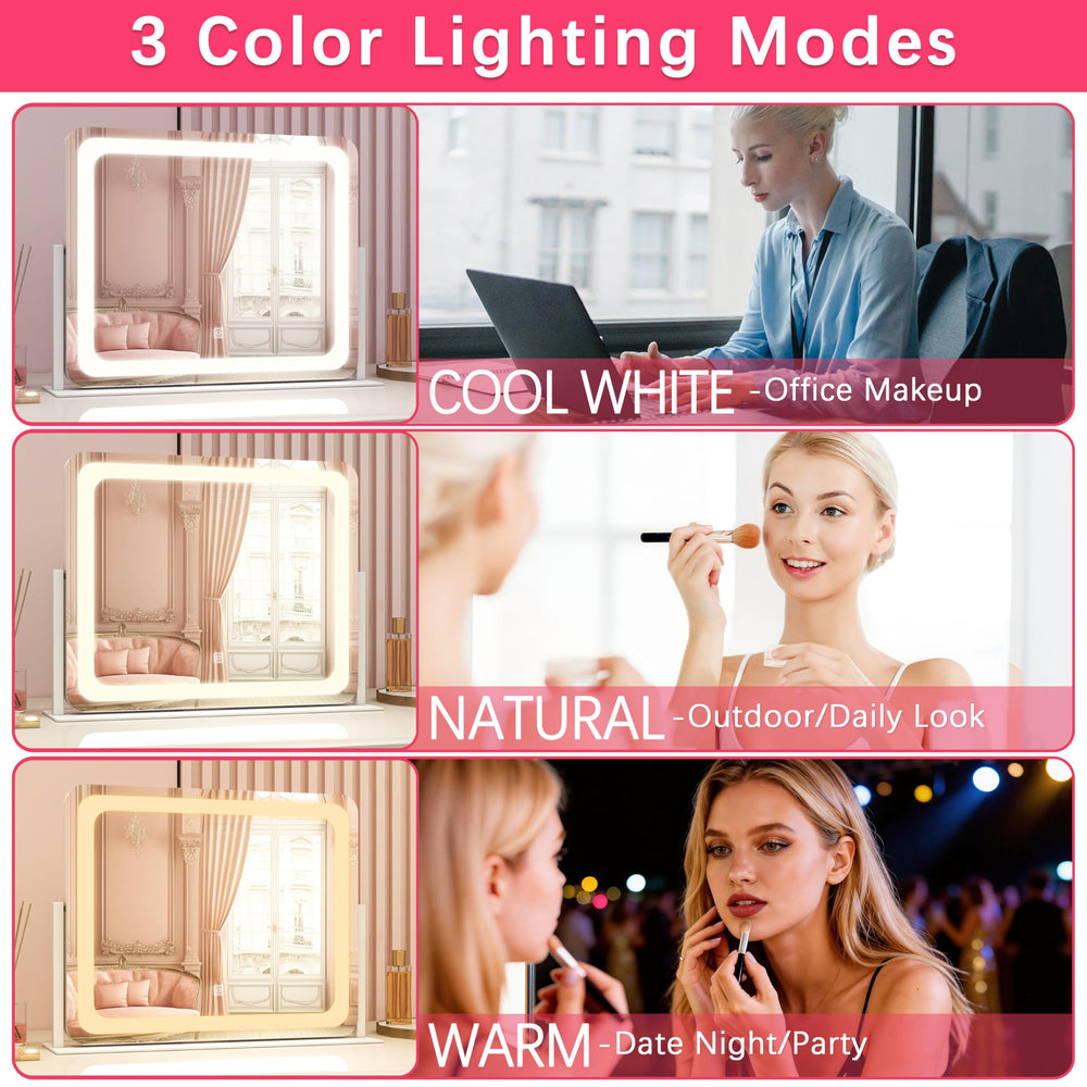 ROLOVE three color modes suitable for daytime and evening routines