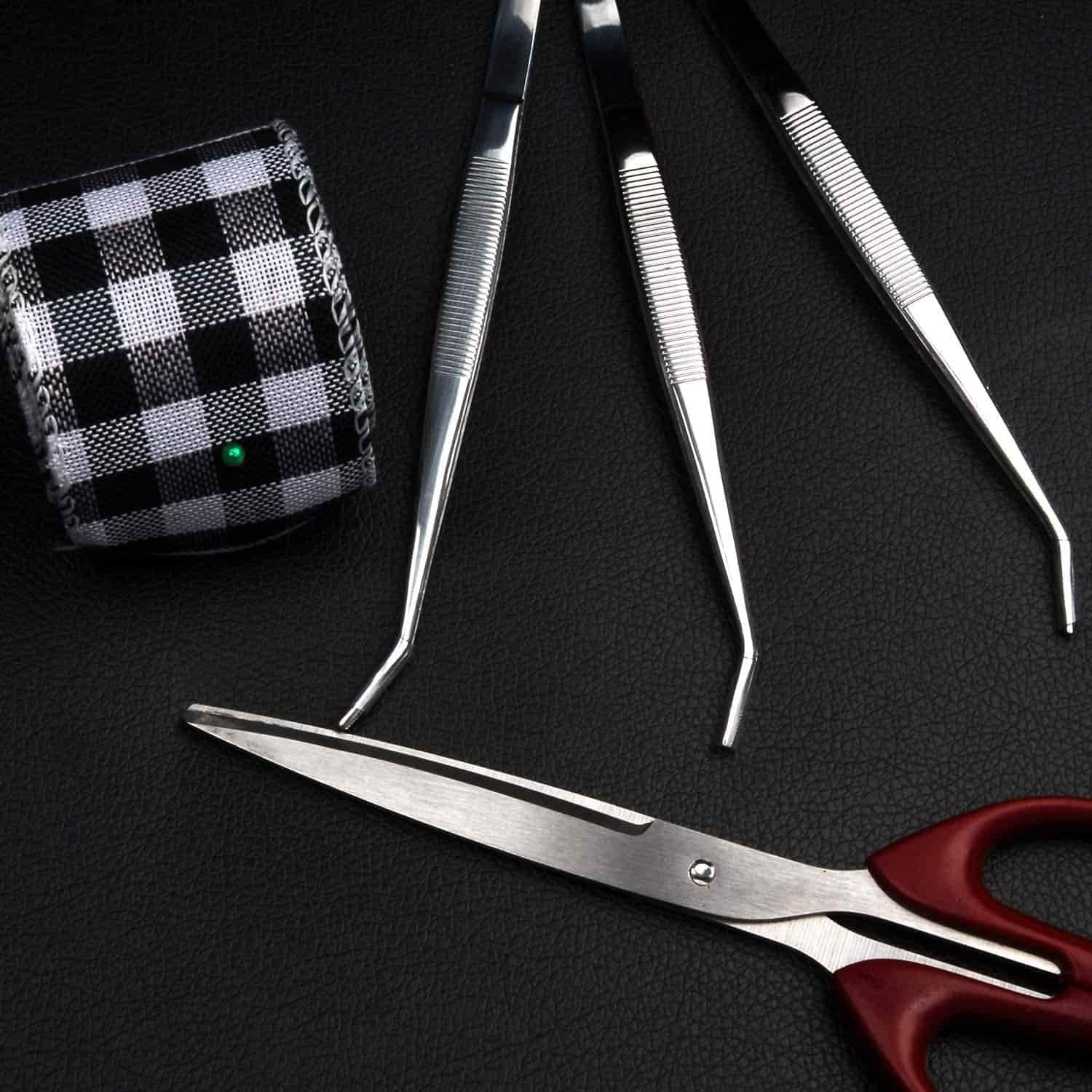 Rolybag compact handheld tweezers for portable use