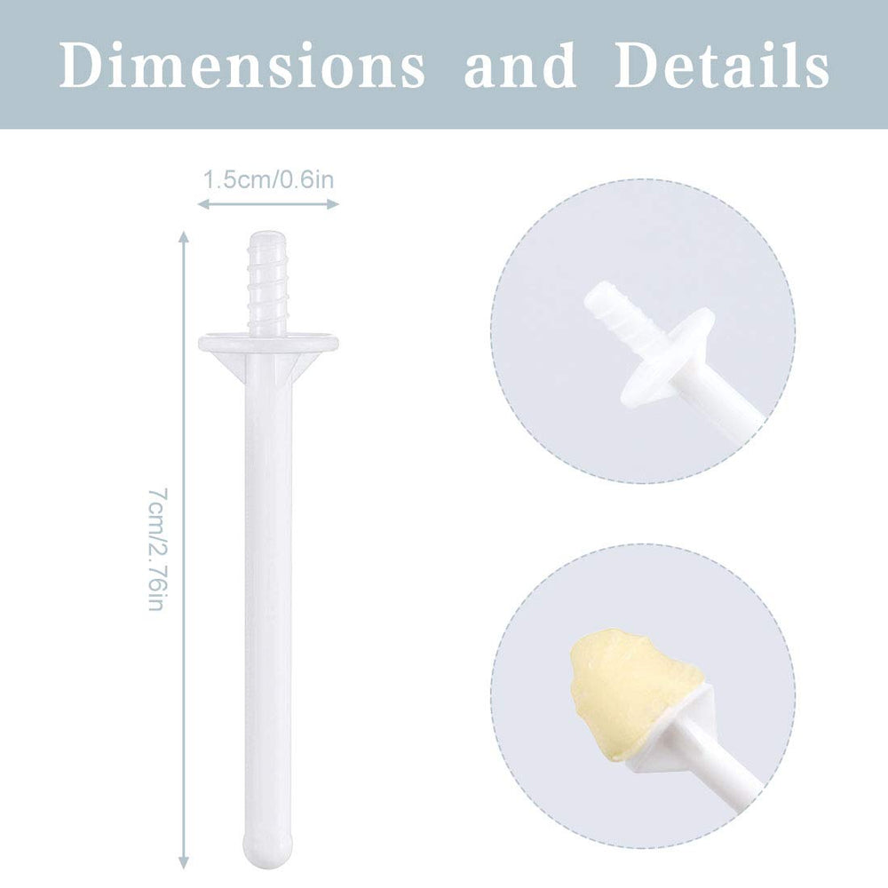 Rolybag disposable spatulas for hygienic single-use nostril cleaning.