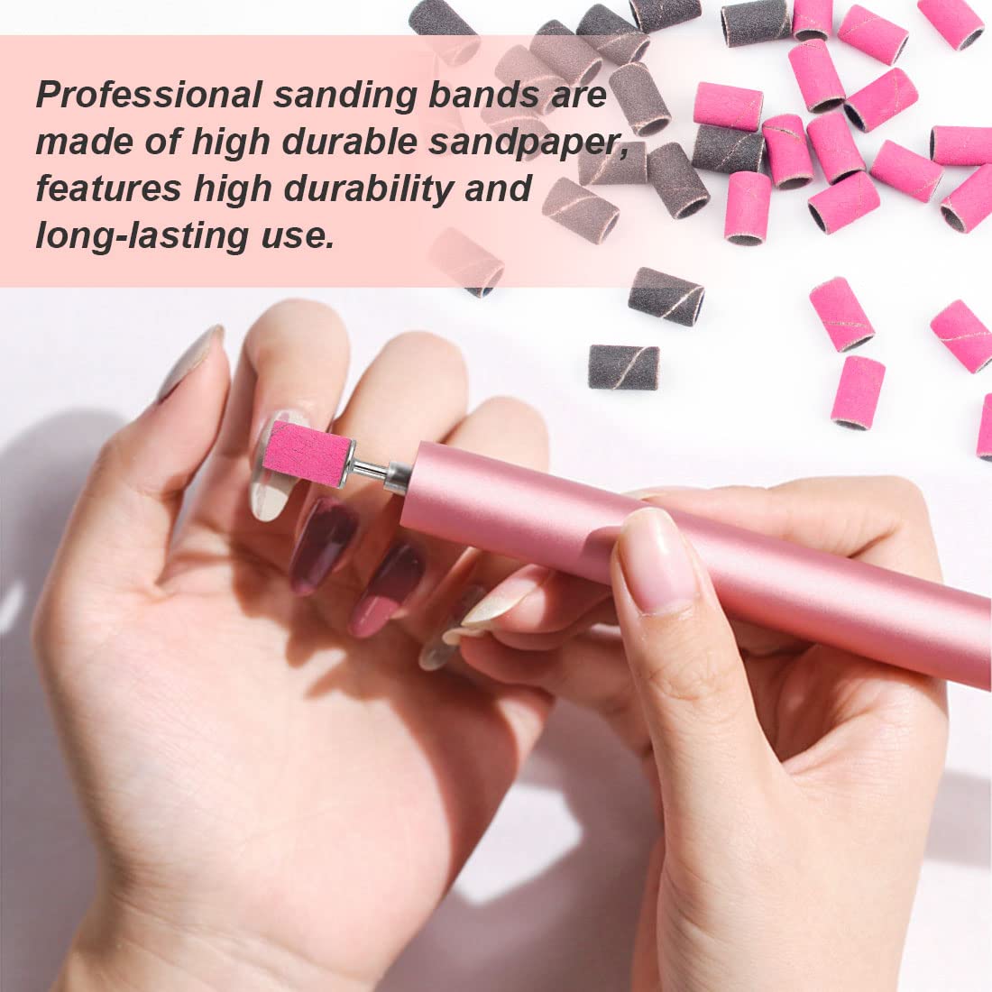 Rolybag professional nail art bands kit for versatile use