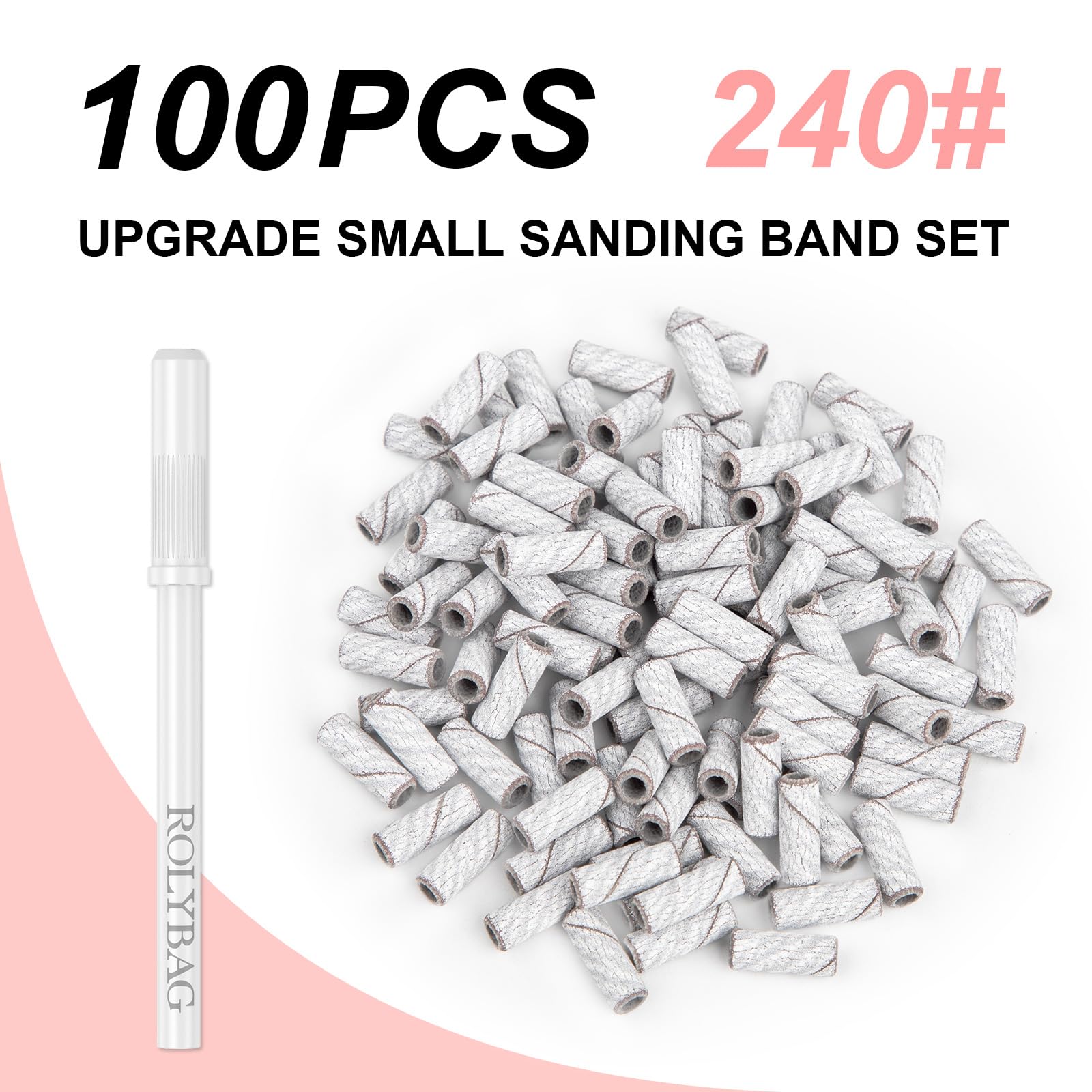 Rolybag Zebra 3/32in mandrel fits most nail drills
