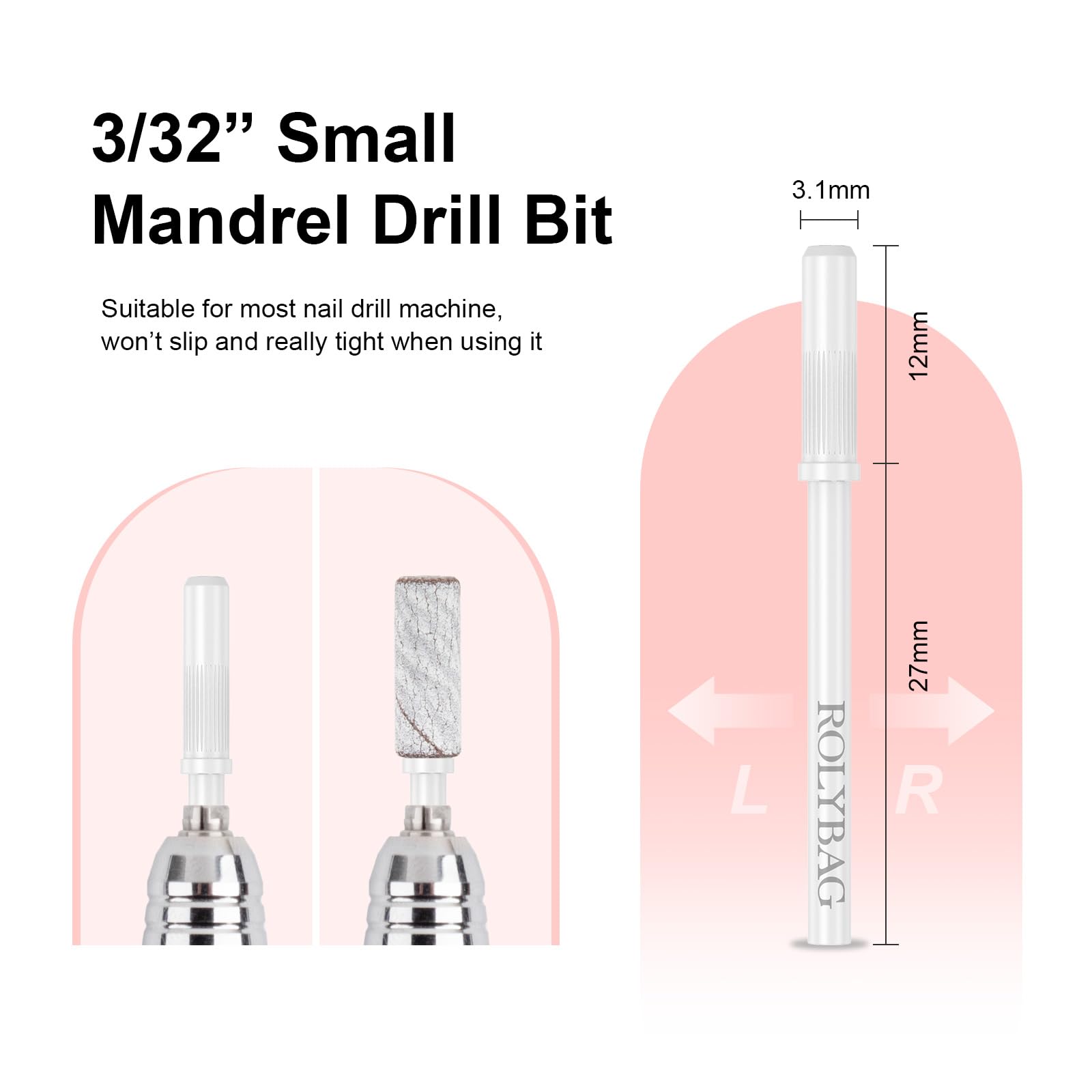 Rolybag Zebra salon-grade kit for manicures and pedicures