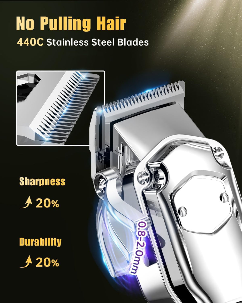 Romanda heavy-duty motor in action handles thick hair smoothly.